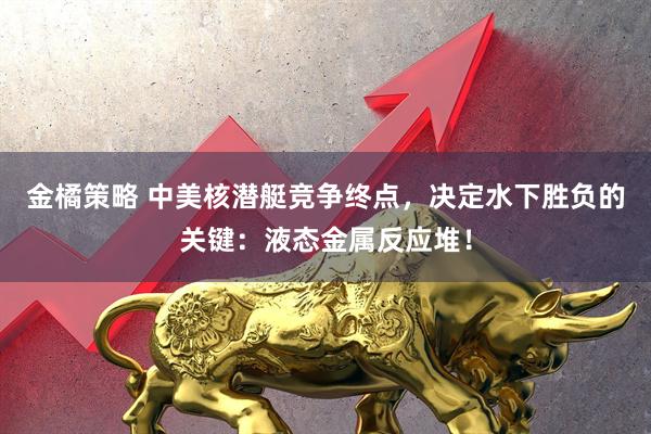 金橘策略 中美核潜艇竞争终点，决定水下胜负的关键：液态金属反应堆！
