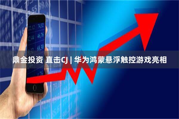 鼎金投资 直击CJ | 华为鸿蒙悬浮触控游戏亮相