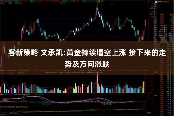客新策略 文承凯:黄金持续逼空上涨 接下来的走势及方向涨跌
